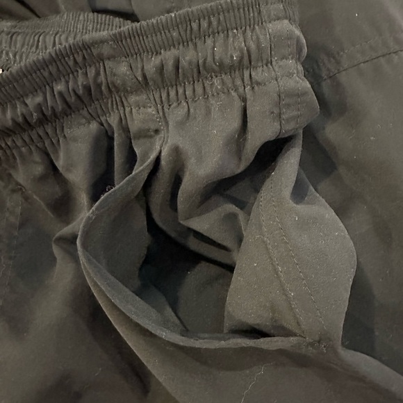 Vintage  80S Adidas Mens Size M Black Lined Track Windbreaker Pants - Picture 4 of 6